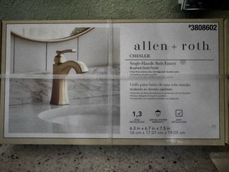Faucet bathroom