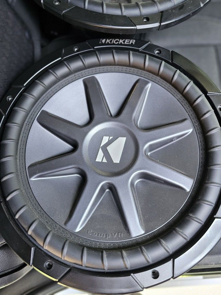12" Kicker Comp CVR Subwoofers
