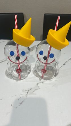 Zipper glass  jack in the box limit edition