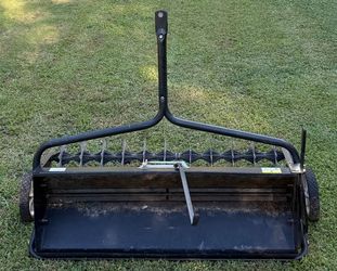 Brinly Hardy 40 Inch Tow Behind Combination Aerator Spreader
