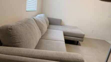 Living Spaces L-shape couch