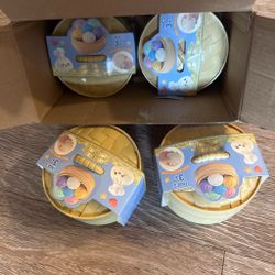 Lot of 8 NEW Cute Dumpling Squishy Toys (2 Boxes) Sensory Fidget Kids 3+