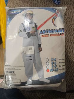 DNQCOS Kids Astronaut Costume Size 10-12