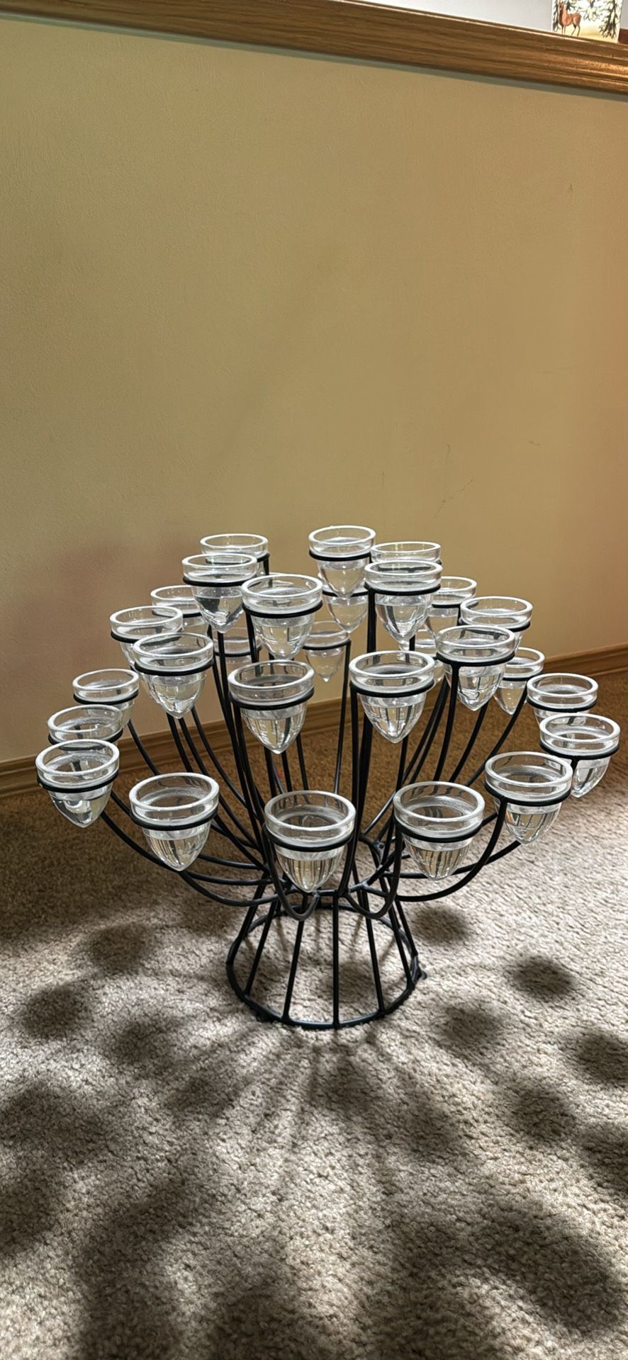 Iron And Glass Tea Light Candle Holder From Illuminations