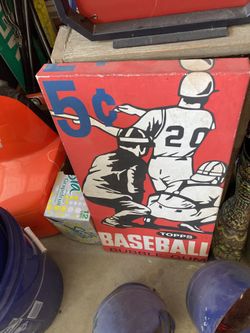 Topps Baseball Sign