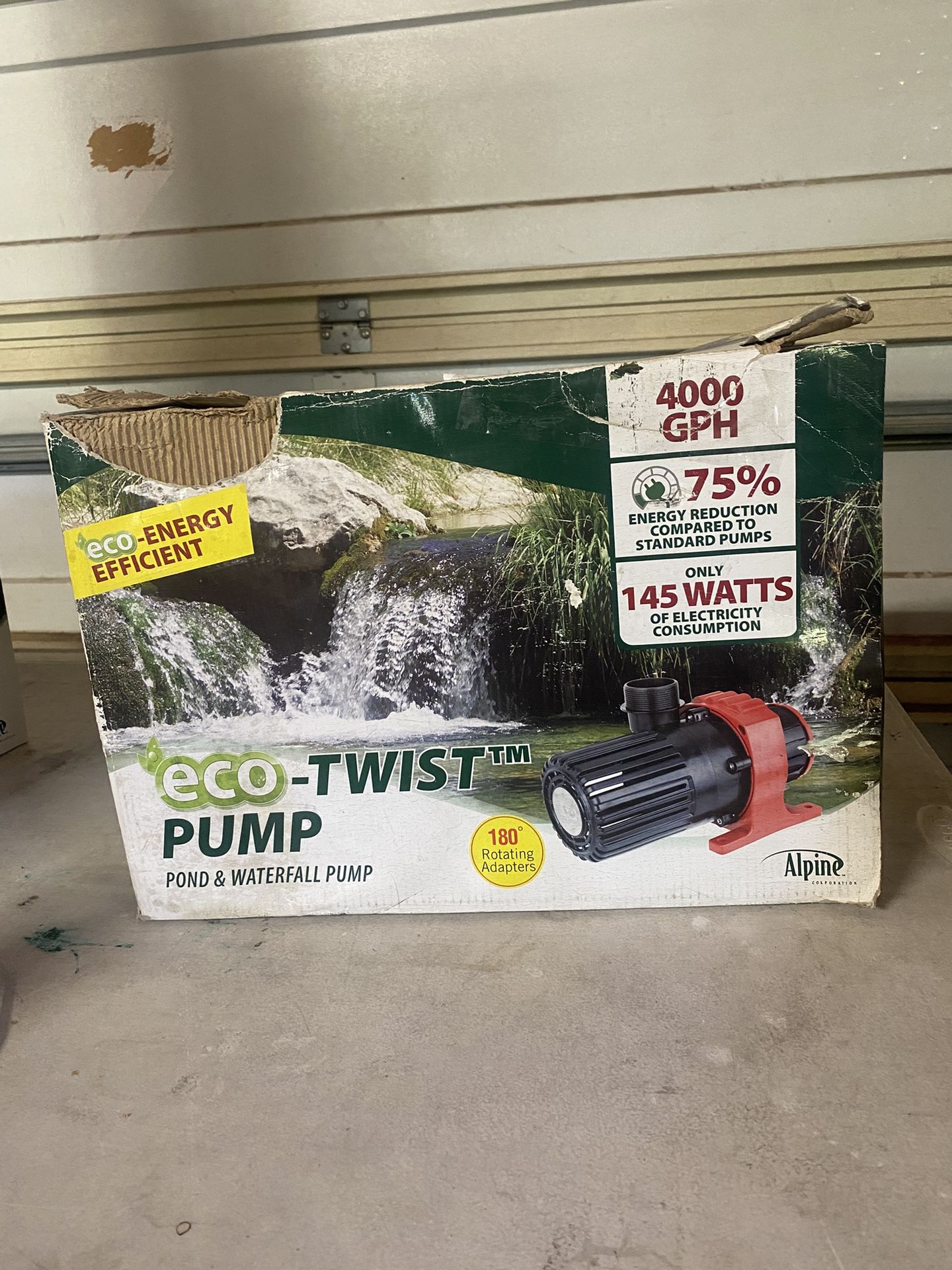 Eco Twist Pond Pump 4000 Gph