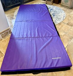 BalanceFrom 10x4 Feet 4-Panel Folding Gymnastics Mat – 2-Inch Thick Pad