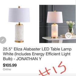 25" Eliza led lamp