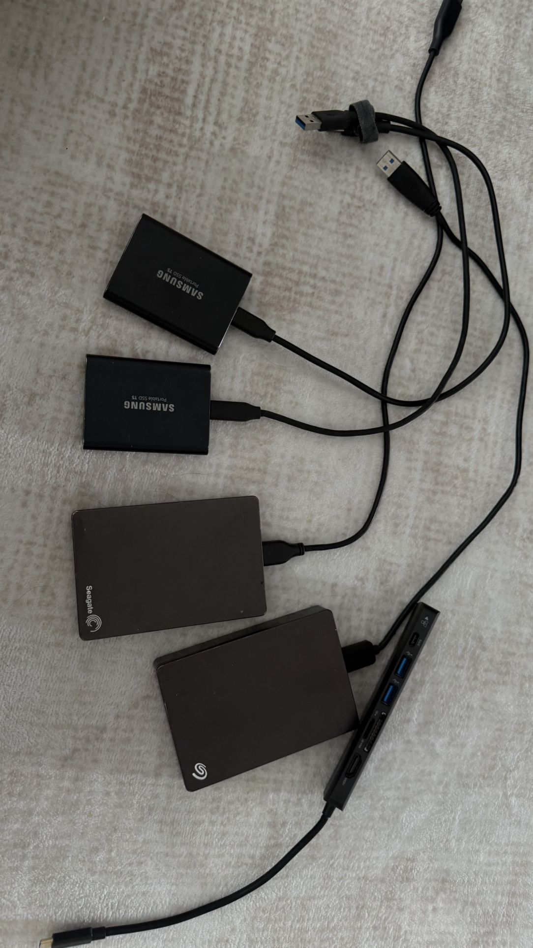 Hard Drive Storage Lot