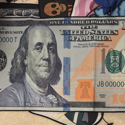 100$ Bill Runner Rug 