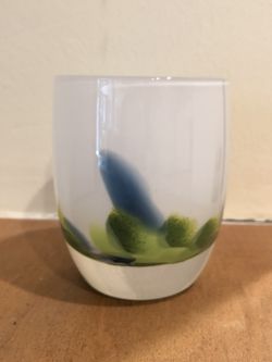 Bougeoir En Verre Glassybaby Seattle Seahawks GET LOUD 2019 – Bleu – Neuf
