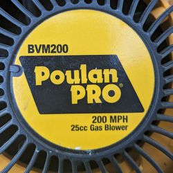 Poulan Pro Gas Blower B M200