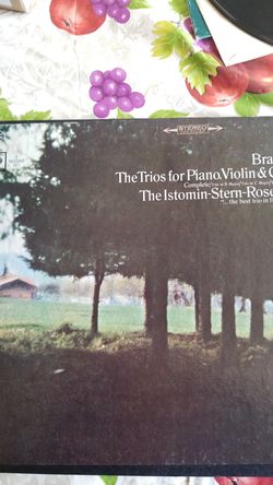 Brahms The Trios for Piano, Violin & Cello