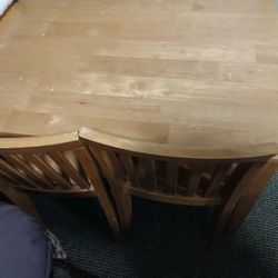 Table And Two Chairs For Children