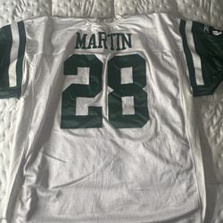 Authentic Reebok Curtis Martin NY Jets Jersey
