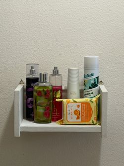 Small bathroom shelf