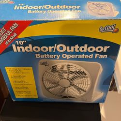 Fan Battery Powered - 