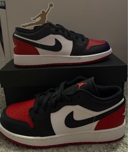 Air Jordan 1 Low “Bred Toe” (GS)
