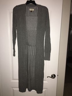 Long sleeve sweater, cardigan