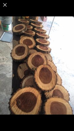 Wood slices