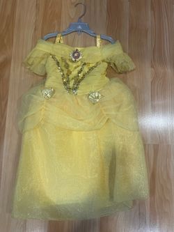 Disney Store Princess Belle dress size 4 Like new