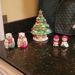 Bundle Of Holiday Decorations  (Tree Sold)