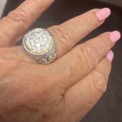 Gold Silver Tone Ring