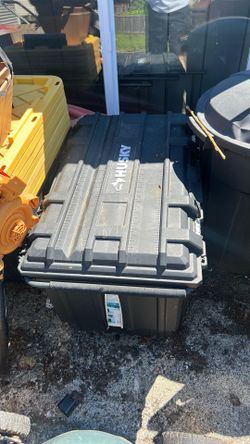 Husky outdoor storage box
