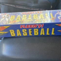 Sealed 1991 Fleer Baseball Set