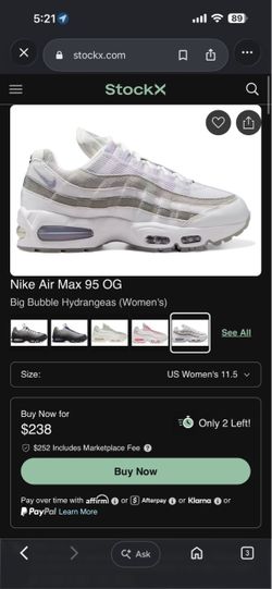 Nike Air Max 95 OG Big Bubble Hydrangeas Women's