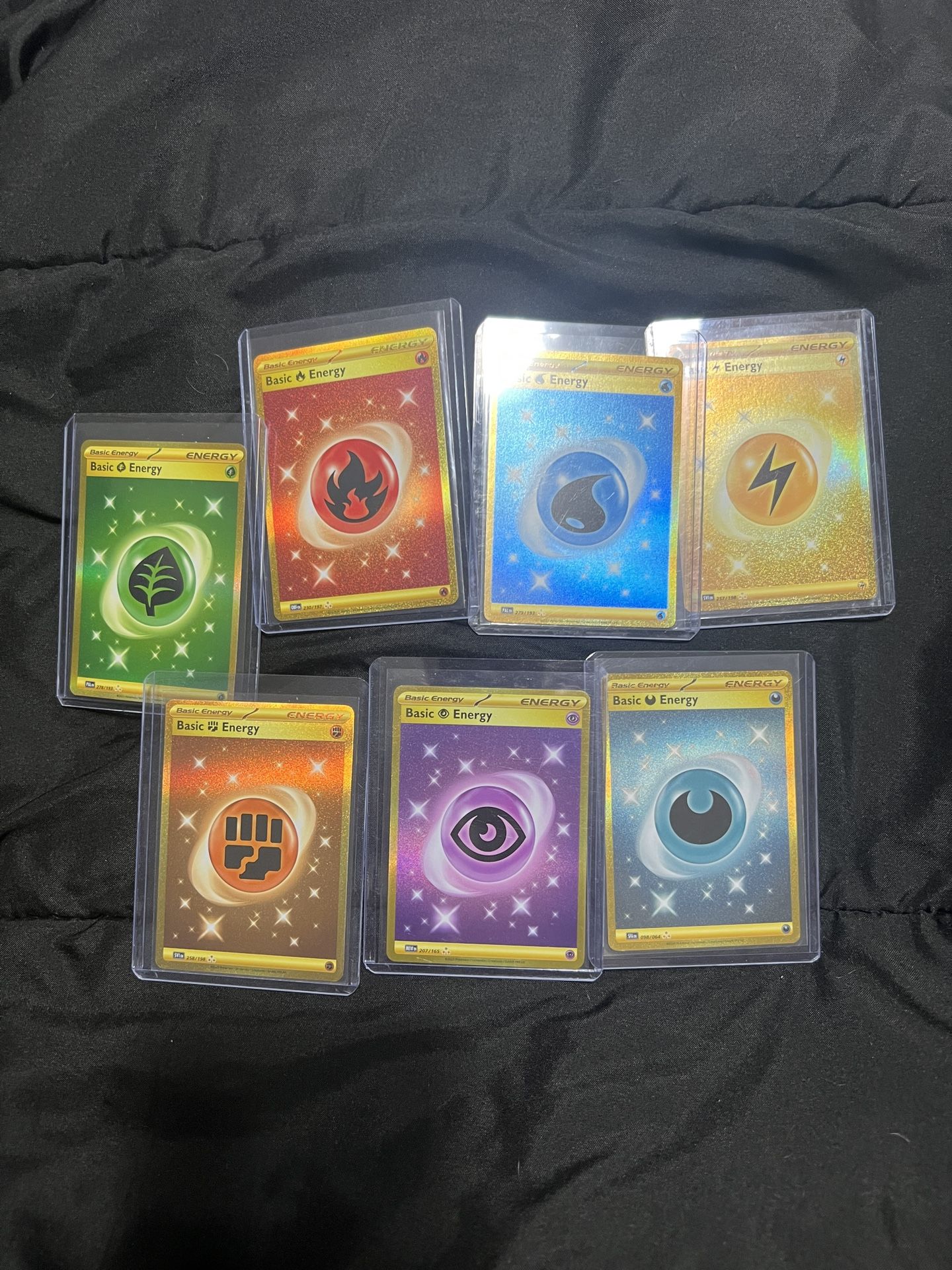 Pokemon Scarlet And Violet Gold Energy Set
