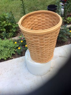 Tall woven Basket