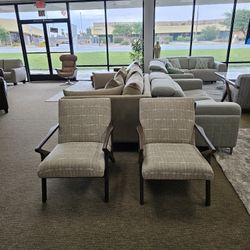 Accent Fabric Chair-Swaxon 