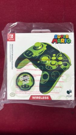 Nintendo switch REMATCH wireless controller- Glows in the Dark
