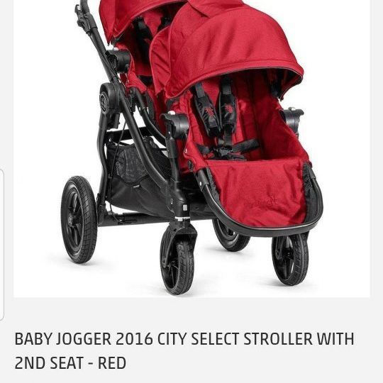 City Select Single Stroller With Toddler Stand Board