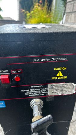 Restaurant hot water machine