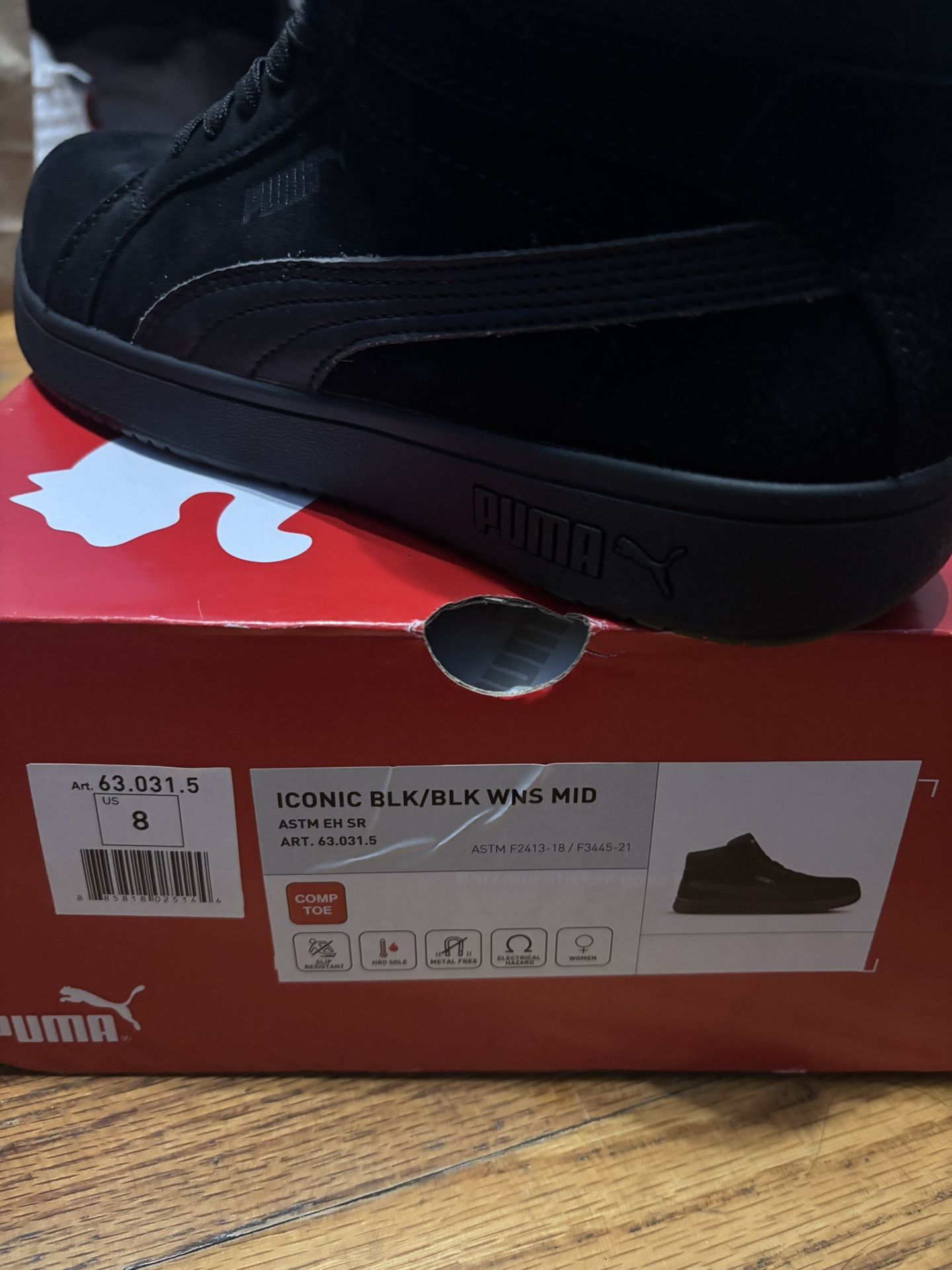 Steel Toe Women Puma Shoes