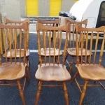 Colonial Cushman Antique Table And Chairs 