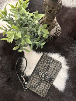 Y2K ✨Coach buckle wristlet