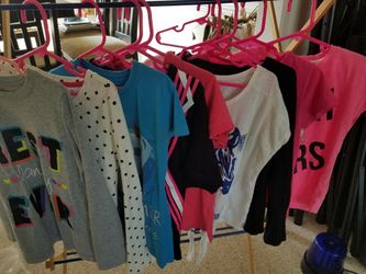 Girl's shirts size Small 7/8