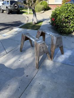 Wooden Stackable Workshop horses