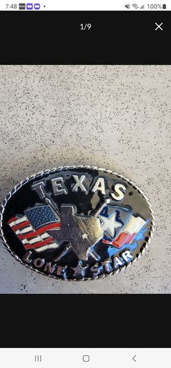 Texas lone star belt buckle made in the usa