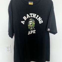 Green Camo Bape Shirt 