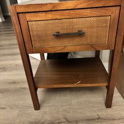 Bedside Table With Drawer 
