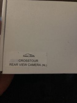 Rearview cameras for honda accord and crosstour