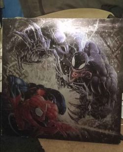 Spider-Man vs Venom Marvel Canvas Wall Art
