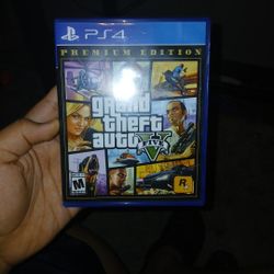 GRAND THEFT OUTO PS4 DISC