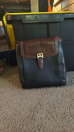 Bally Black Leather Crossbody Bag