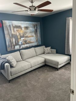 Small Sectional - Gray