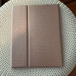 KVAGO iPad Case- Metallic Rose Light Pink Gold